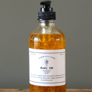 Body Oil Calendula Flower