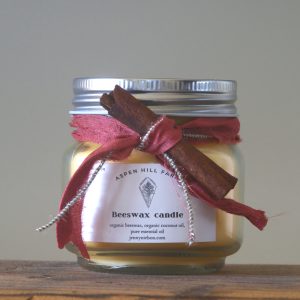 Beeswax Candle (Gingerbread)